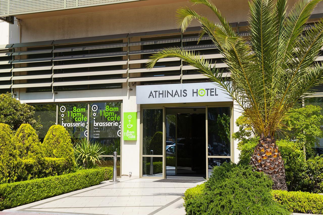 Athinais Hotel Atenas Exterior foto