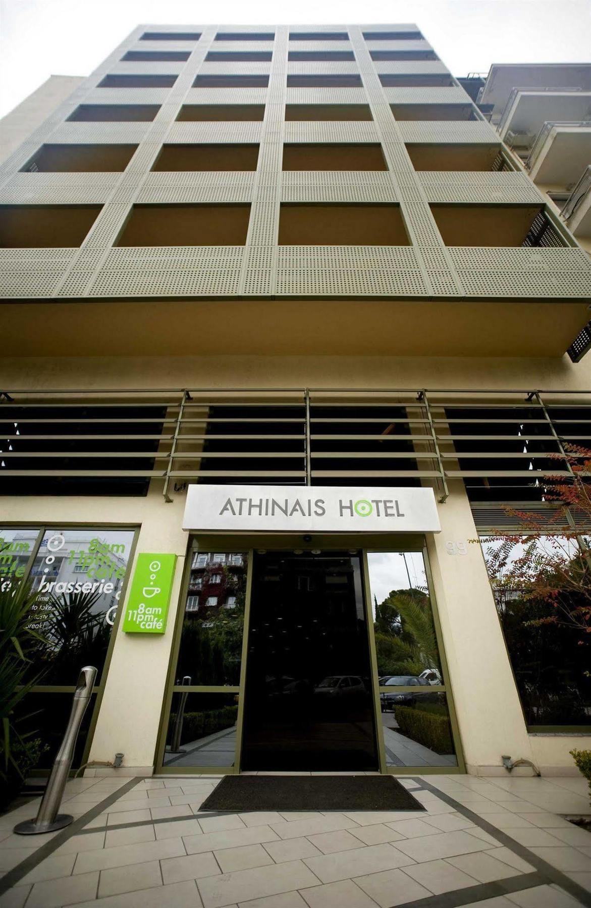 Athinais Hotel Atenas Exterior foto